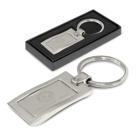 Wave Metal Key Rings